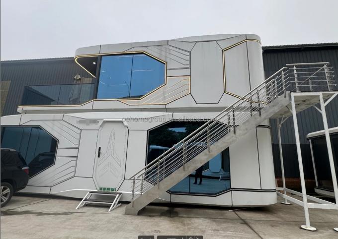 完全に組み立てられたプレハブ住宅 カスタマイズされた小さなプレハブ住宅 警備室用 プレハブ住宅キット 15