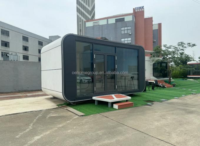 完全に組み立てられたプレハブ住宅 カスタマイズされた小さなプレハブ住宅 警備室用 プレハブ住宅キット 14