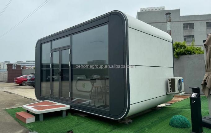 完全に組み立てられたプレハブ住宅 カスタマイズされた小さなプレハブ住宅 警備室用 プレハブ住宅キット 20