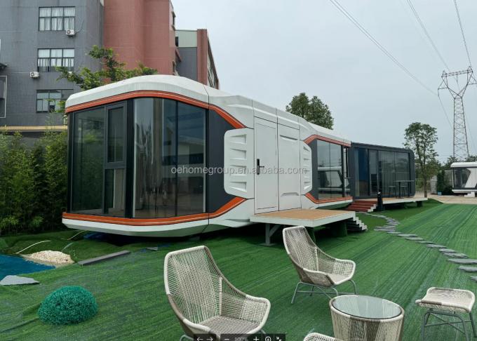 完全に組み立てられたプレハブ住宅 カスタマイズされた小さなプレハブ住宅 警備室用 プレハブ住宅キット 22