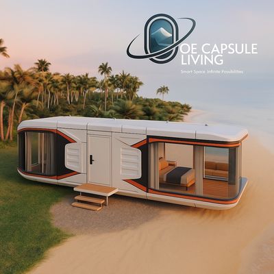 プリファブハウス 豪華ホテル モジュール型別荘 2 ベッドルーム プリファブ住宅 プリファブリックビルドスペース カプセル プリファブリックキャビン