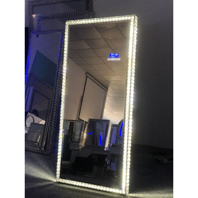 LEDライトアップ 床の鏡 寝室用 サロン バニティクリスタル