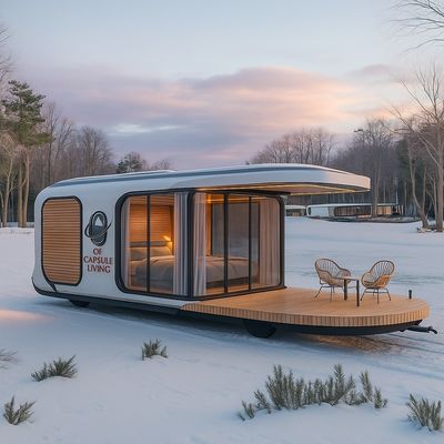完全に組み立てられたプレハブ住宅 カスタマイズされた小さなプレハブ住宅 警備室用 プレハブ住宅キット